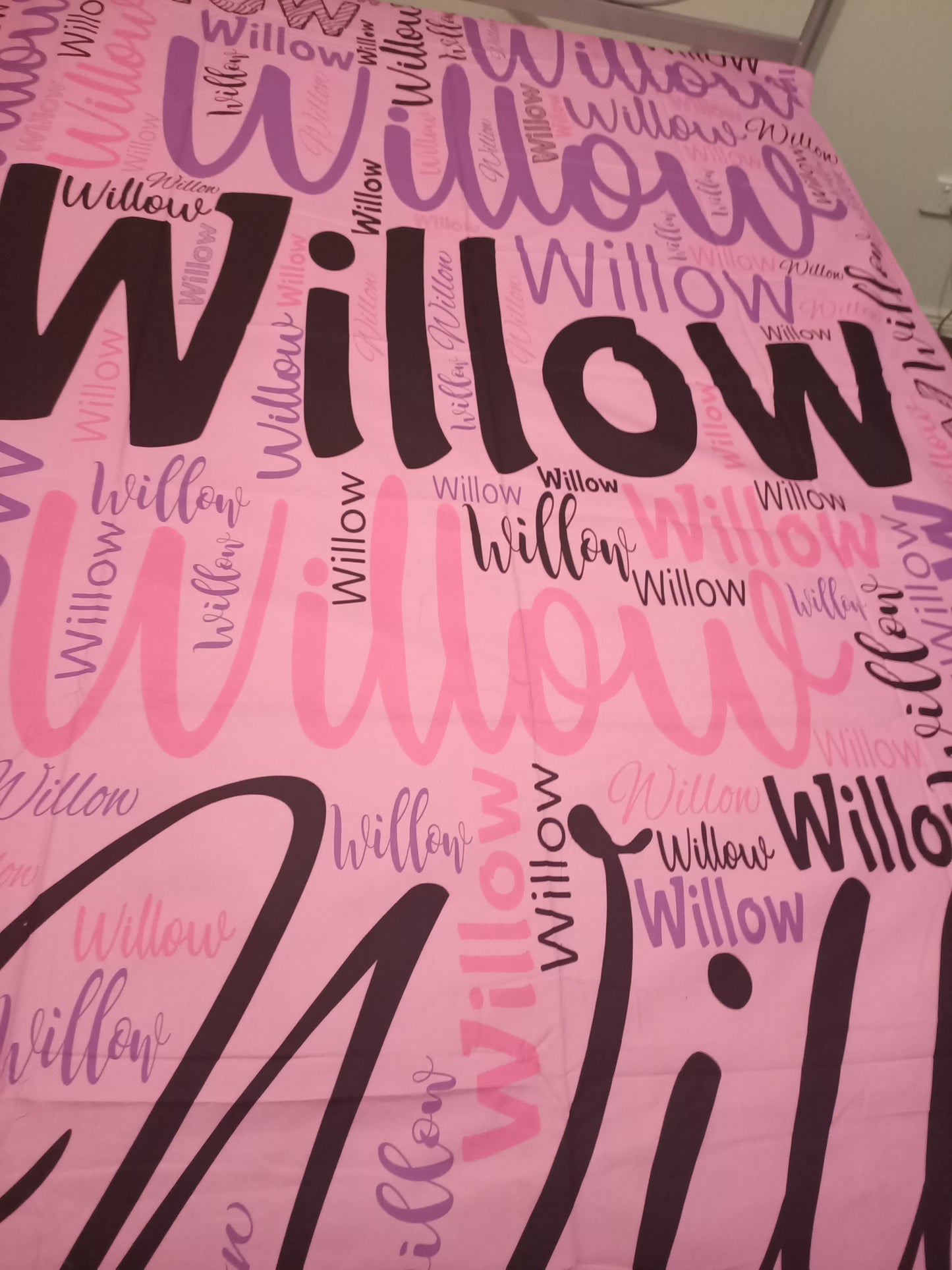 Personalised Name Blanket - Girl