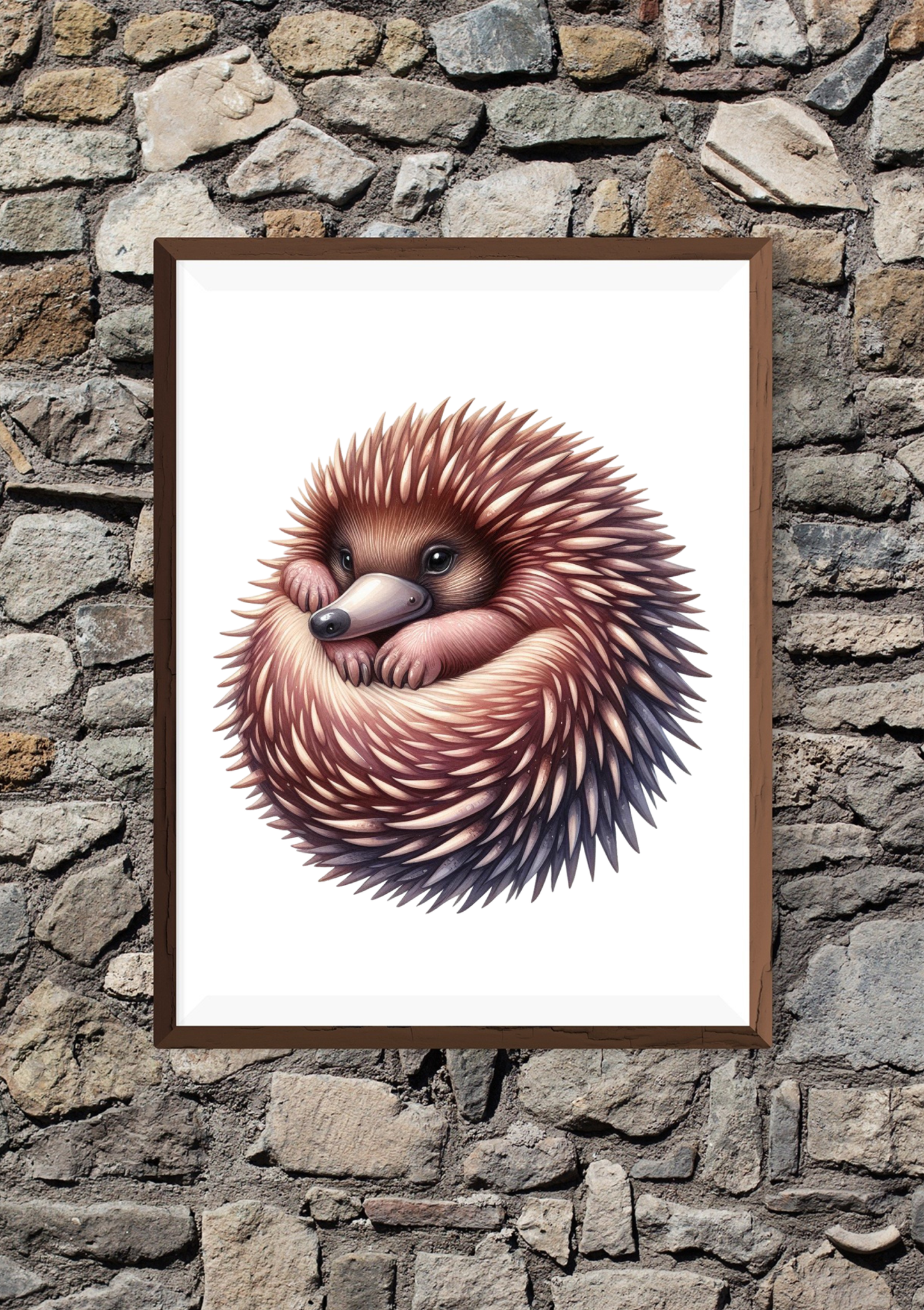 Baby Echidna Snuggle