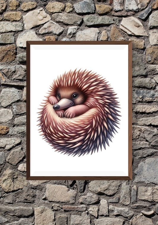 Baby Echidna Snuggle